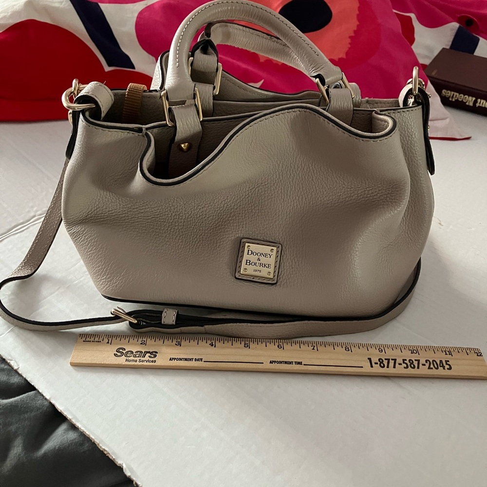 Dooney and Bourke Mini Barlow Bone Color Pre-Loved